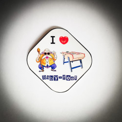 Sticker "I love Baby-foot"